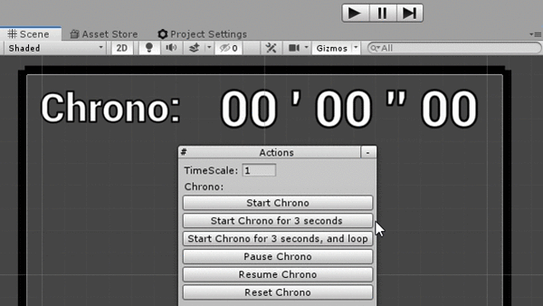 Animated chrono