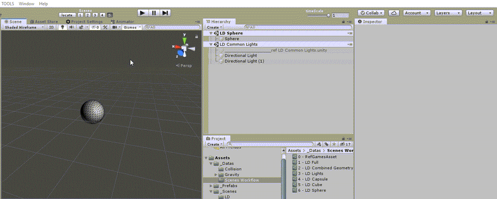 Adding a missing scene to a group and loading it