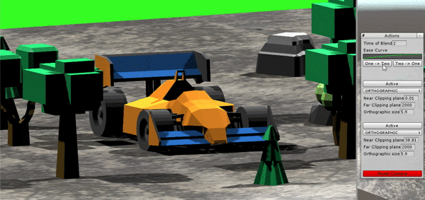 Lerping the near clipping plane between two identical cameras